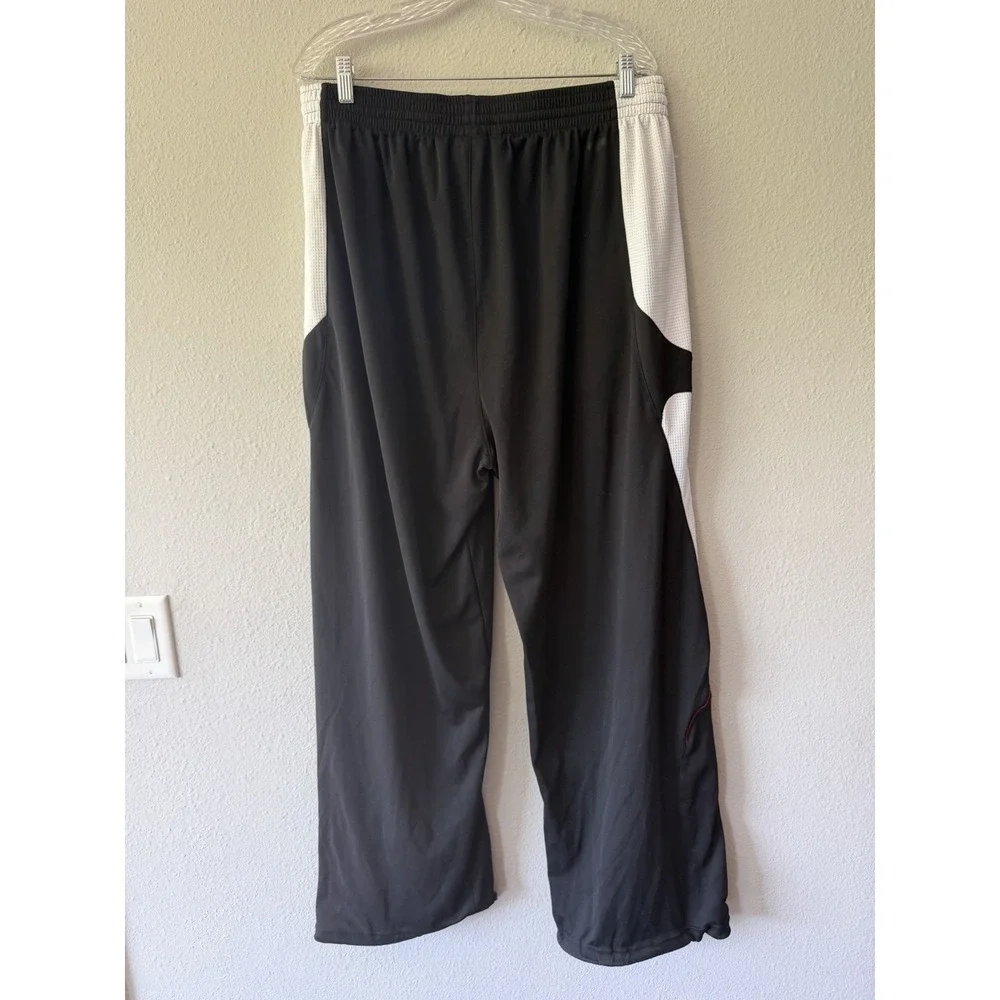 Adidas Clima365 Men's Track Pants Lightweight Wide Leg Sinched Leg Size 2XT